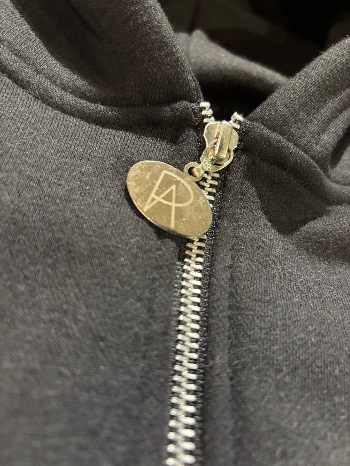 "RAW" Zip-Up Hoodie