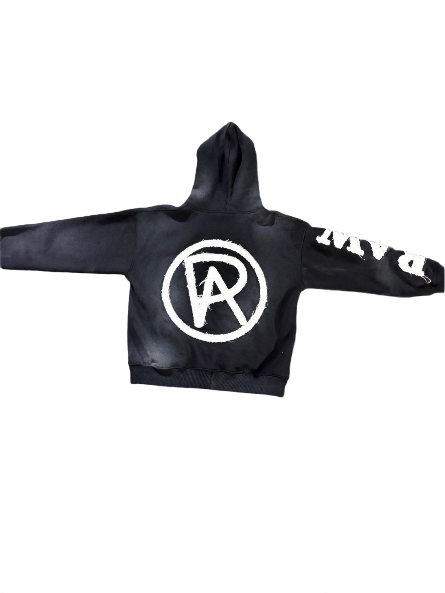 "RAW" Zip-Up Hoodie